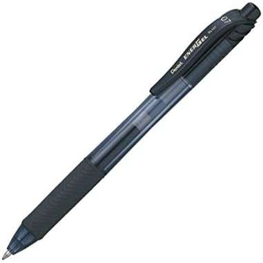 PENTEL Energel X 07 Nero Penna Rollergel A Scatto - BL107-AX