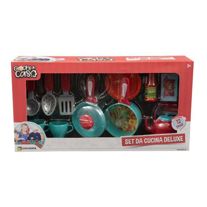 GIOCHERIA Giochi Di Casa Set Da Cucina Deluxe - GGI230303