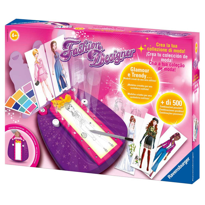RAVENSBURGER Fashion Designer Nuova Versione Gioco Creativo - 18057