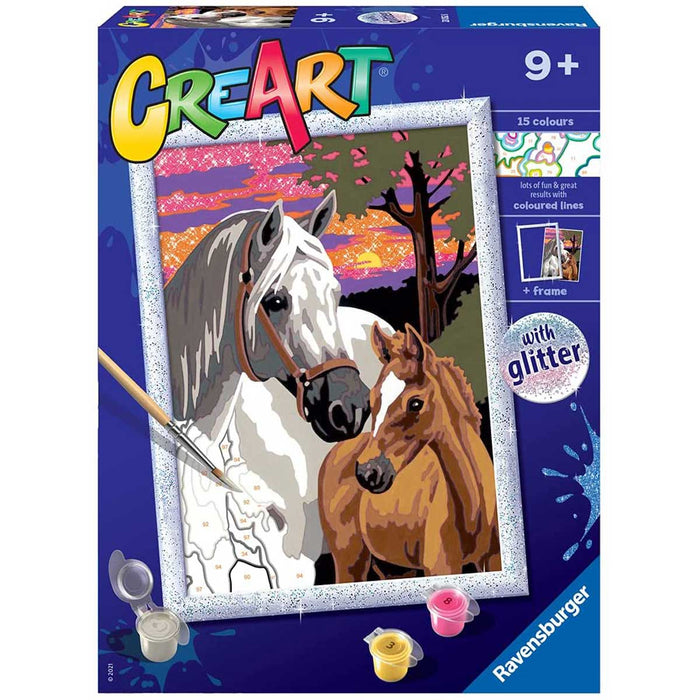 RAVENSBURGER Creart Cavalli Al Tramonto - 20052