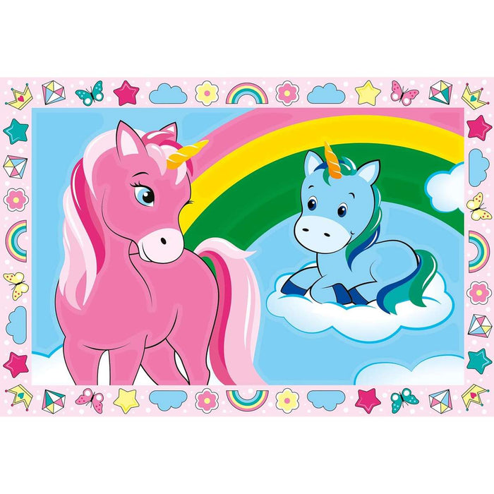 RAVENSBURGER Creart Serie Junior 2 Pz Divertenti Unicorni - 23699