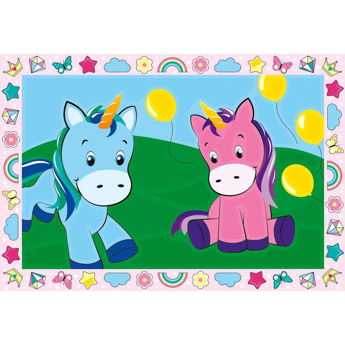 RAVENSBURGER Creart Serie Junior 2 Pz Divertenti Unicorni - 23699