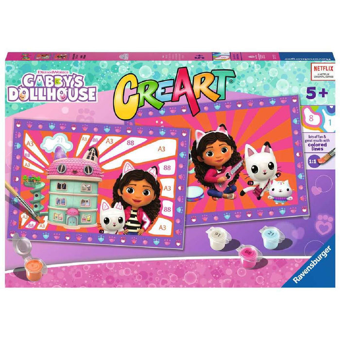 RAVENSBURGER Creart Serie Junior 2 X Gabby Dollhouse - 23715