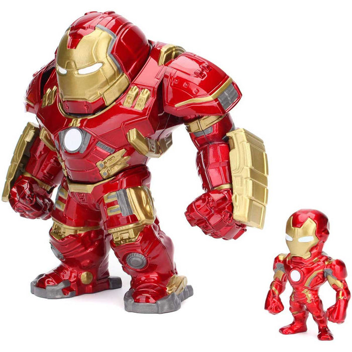 SIMBA Jada Armatura Hulkbuster 15Cm E Iron Man 5Cm - 253223002